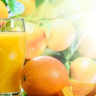 Fresh orange juice(250ml)