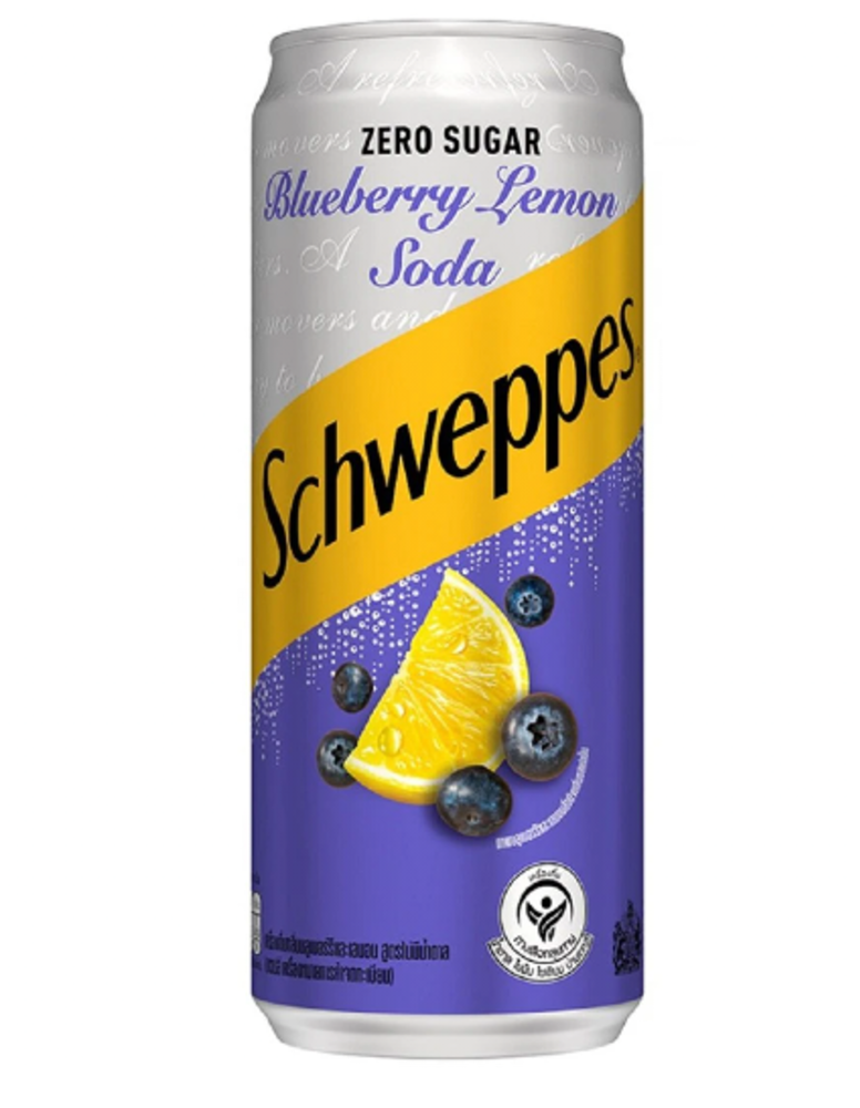 Schweppes Blueberry Lemon Soda