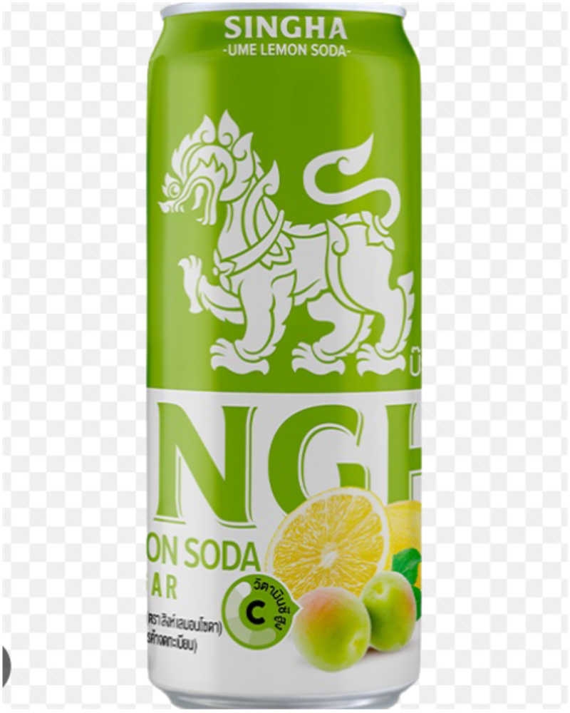 Singha UME Lemon Soda